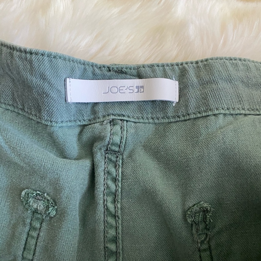 Joe's Jeans Workwear Shorts Size 14 Green - Picture 5 of 13